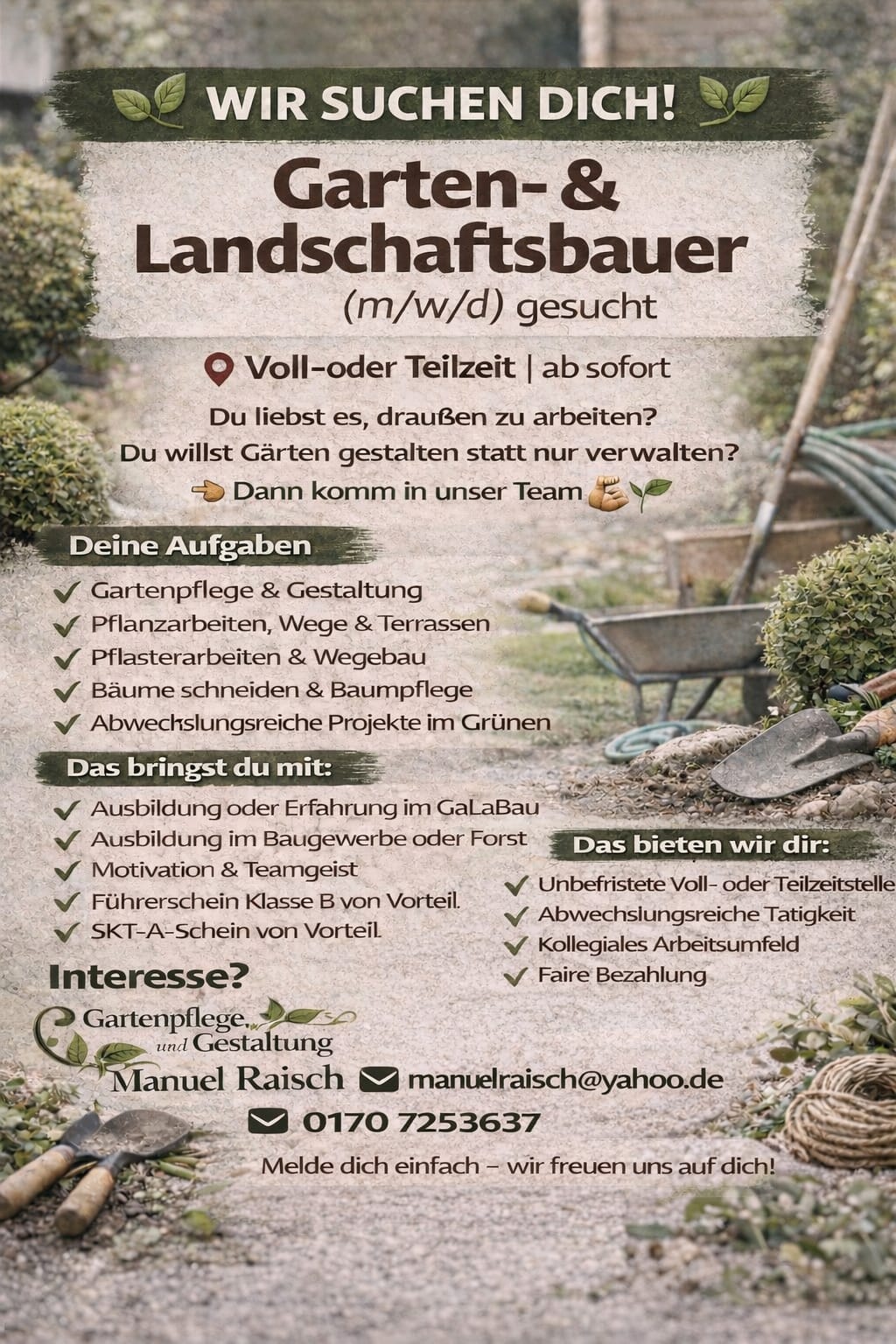 Stellenangebot